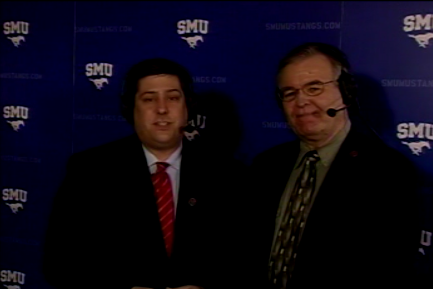 Me and Bruce SMU standup in studio